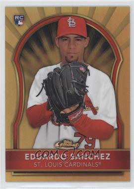 2011 Topps Finest - [Base] - Gold Refractor #99 - Eduardo Sanchez /50