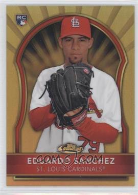 2011 Topps Finest - [Base] - Gold Refractor #99 - Eduardo Sanchez /50