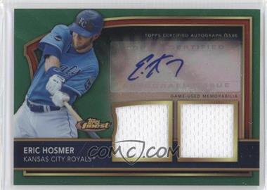 2011 Topps Finest - [Base] - Green Refractor Rookie Autographed Dual Relics #63 - Eric Hosmer /149