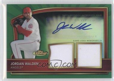 2011 Topps Finest - [Base] - Green Refractor Rookie Autographed Dual Relics #88 - Jordan Walden /149