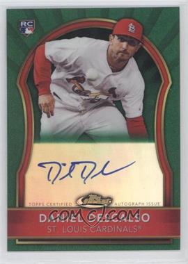 2011 Topps Finest - [Base] - Green Refractor Rookie Autographs #100 - Daniel Descalso /199