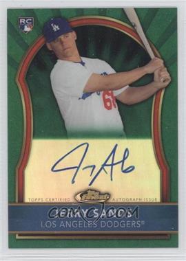 2011 Topps Finest - [Base] - Green Refractor Rookie Autographs #70 - Jerry Sands /199 [Noted]