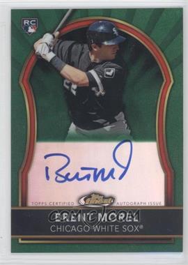 2011 Topps Finest - [Base] - Green Refractor Rookie Autographs #78 - Brent Morel /199