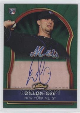 2011 Topps Finest - [Base] - Green Refractor Rookie Autographs #79 - Dillon Gee /199