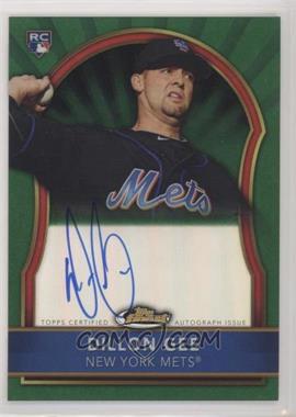 2011 Topps Finest - [Base] - Green Refractor Rookie Autographs #79 - Dillon Gee /199