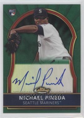 2011 Topps Finest - [Base] - Green Refractor Rookie Autographs #86 - Michael Pineda /199