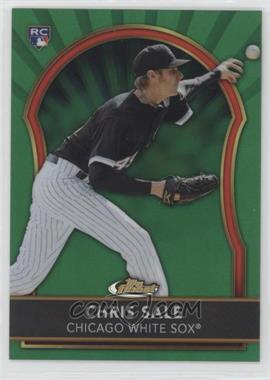 2011 Topps Finest - [Base] - Green Refractor #80 - Chris Sale /199