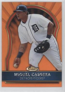 2011 Topps Finest - [Base] - Orange Refractor #12 - Miguel Cabrera /99