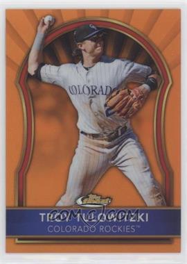 2011 Topps Finest - [Base] - Orange Refractor #15 - Troy Tulowitzki /99