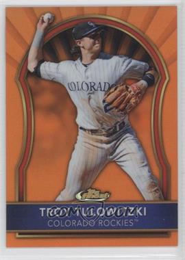 2011 Topps Finest - [Base] - Orange Refractor #15 - Troy Tulowitzki /99