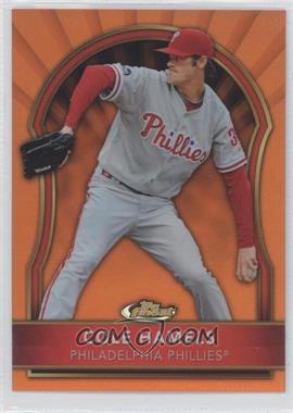 2011 Topps Finest - [Base] - Orange Refractor #24 - Cole Hamels /99