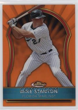 2011 Topps Finest - [Base] - Orange Refractor #44 - Giancarlo Stanton /99