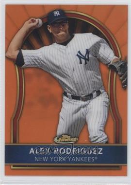 2011 Topps Finest - [Base] - Orange Refractor #50 - Alex Rodriguez /99