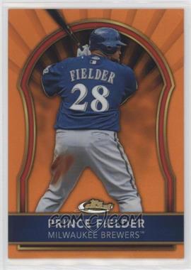 2011 Topps Finest - [Base] - Orange Refractor #60 - Prince Fielder /99