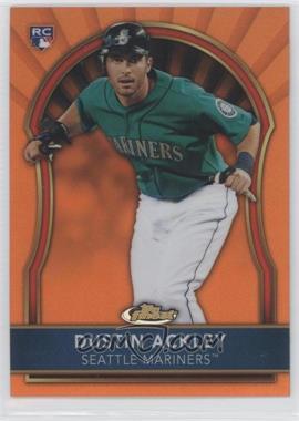 2011 Topps Finest - [Base] - Orange Refractor #76 - Dustin Ackley /99