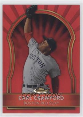 2011 Topps Finest - [Base] - Red Refractor #56 - Carl Crawford /25