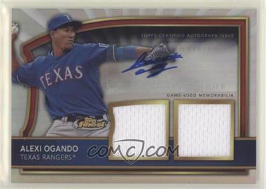2011 Topps Finest - [Base] - Refractor Rookie Autographed Dual Relics #89 - Alexi Ogando /499