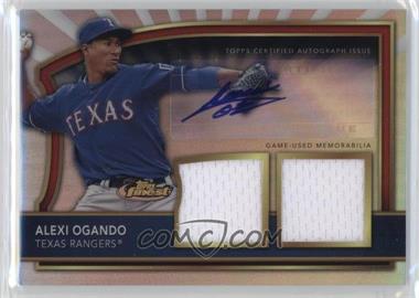 2011 Topps Finest - [Base] - Refractor Rookie Autographed Dual Relics #89 - Alexi Ogando /499