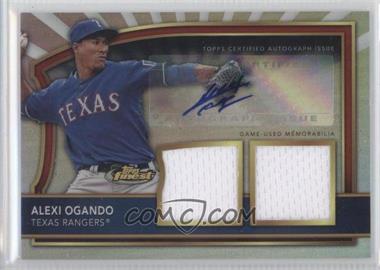 2011 Topps Finest - [Base] - Refractor Rookie Autographed Dual Relics #89 - Alexi Ogando /499