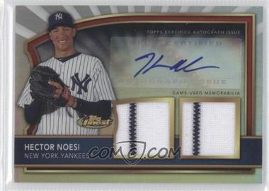 2011 Topps Finest - [Base] - Refractor Rookie Autographed Dual Relics #91 - Hector Noesi /499