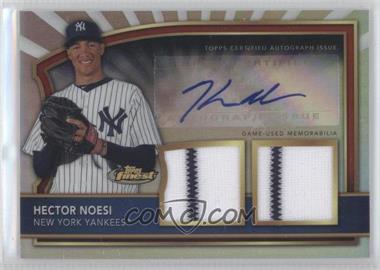 2011 Topps Finest - [Base] - Refractor Rookie Autographed Dual Relics #91 - Hector Noesi /499