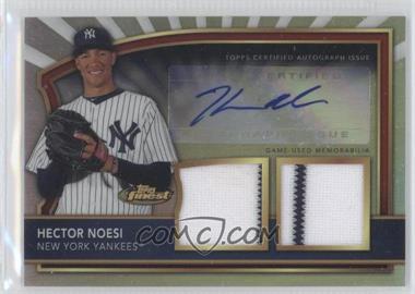 2011 Topps Finest - [Base] - Refractor Rookie Autographed Dual Relics #91 - Hector Noesi /499