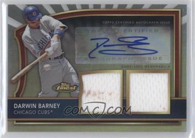 2011 Topps Finest - [Base] - Refractor Rookie Autographed Dual Relics #92 - Darwin Barney /499