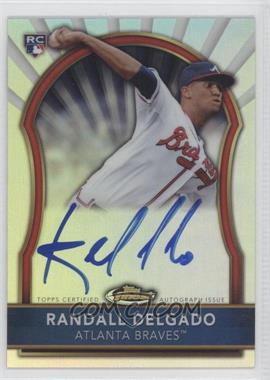 2011 Topps Finest - [Base] - Refractor Rookie Autographs #62 - Randall Delgado /499