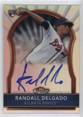 2011 Topps Finest - [Base] - Refractor Rookie Autographs #62 - Randall Delgado /499