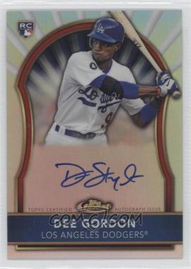 2011 Topps Finest - [Base] - Refractor Rookie Autographs #82 - Dee Gordon /499