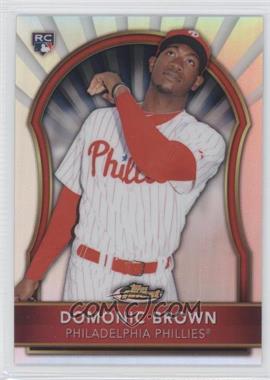 2011 Topps Finest - [Base] - Refractor #67 - Domonic Brown /549