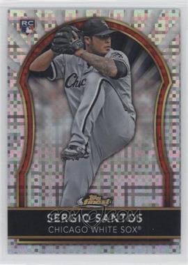 2011 Topps Finest - [Base] - X-Fractor #61 - Sergio Santos /299