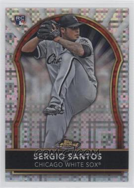 2011 Topps Finest - [Base] - X-Fractor #61 - Sergio Santos /299