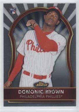 2011 Topps Finest - [Base] #67 - Domonic Brown