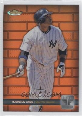 2011 Topps Finest - Finest Foundations - Orange Refractor #FF08 - Robinson Cano