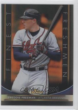 2011 Topps Finest - Finest Freshmen - Orange Refractor #FFR1 - Freddie Freeman