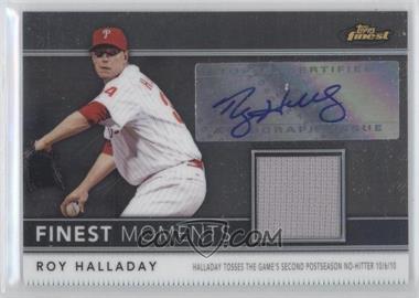 2011 Topps Finest - Finest Moments - Autograph Relics #FMA7 - Roy Halladay /274