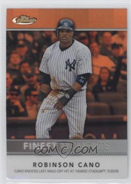 2011 Topps Finest - Finest Moments - Orange Refractor #FM3 - Robinson Cano