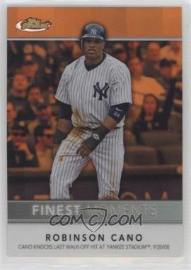 2011 Topps Finest - Finest Moments - Orange Refractor #FM3 - Robinson Cano