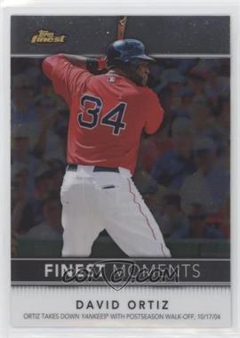 2011 Topps Finest - Finest Moments #FM15 - David Ortiz