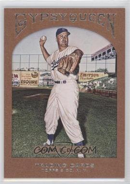 2011 Topps Gypsy Queen - [Base] - Framed Paper #59 - Duke Snider /999