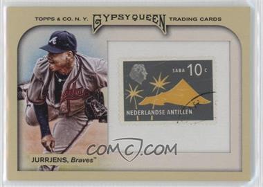 2011 Topps Gypsy Queen - [Base] - Framed Stamp #192 - Jair Jurrjens /10