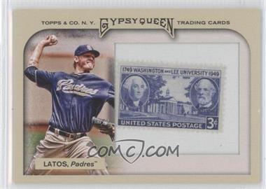 2011 Topps Gypsy Queen - [Base] - Framed Stamp #56 - Mat Latos /10