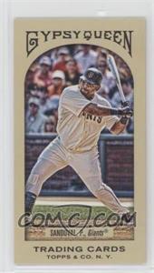 2011 Topps Gypsy Queen - [Base] - Mini Red Gypsy Queen Back #133 - Pablo Sandoval