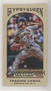 2011 Topps Gypsy Queen - [Base] - Mini Red Gypsy Queen Back #190 - Jaime Garcia