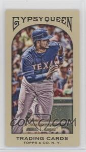 2011 Topps Gypsy Queen - [Base] - Mini Red Gypsy Queen Back #319 - Elvis Andrus