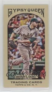 2011 Topps Gypsy Queen - [Base] - Mini Red Gypsy Queen Back #328 - Brett Anderson