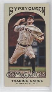 2011 Topps Gypsy Queen - [Base] - Mini Red Gypsy Queen Back #43 - Matt Cain