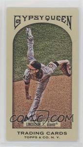 2011 Topps Gypsy Queen - [Base] - Mini Red Gypsy Queen Back #84 - Tim Lincecum