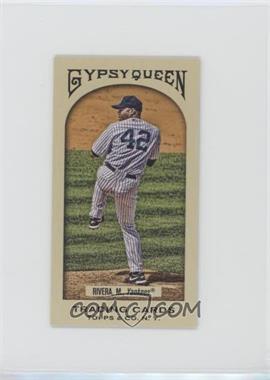 2011 Topps Gypsy Queen - [Base] - Mini Red Gypsy Queen Back #92 - Mariano Rivera